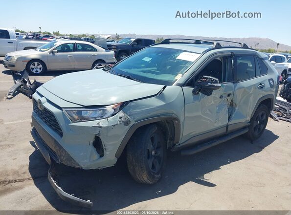 2T3W1RFV2MW127803 2021 TOYOTA RAV4 Gray Вид спереду