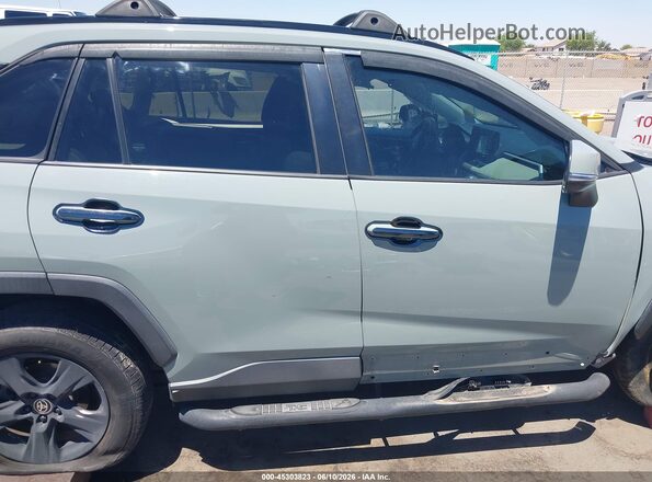 2T3W1RFV2MW127803 2021 TOYOTA RAV4 Gray Вид задньої частини салону