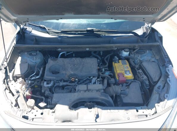2T3W1RFV2MW127803 2021 TOYOTA RAV4 Gray Вид ззаду
