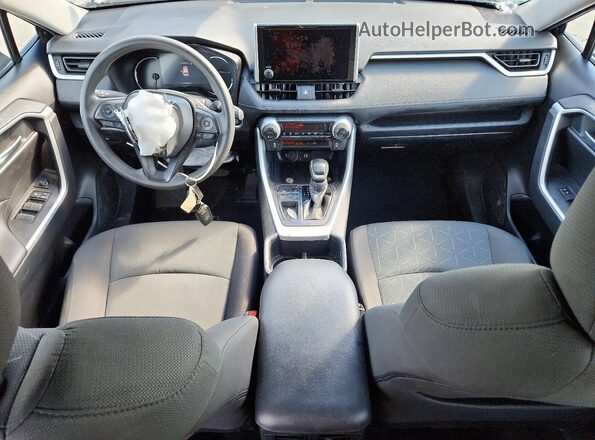 2T3W1RFV2RW316071 2024 TOYOTA RAV4 Black Вид панелі приладів