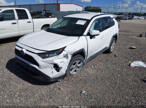 2T3W1RFV3MW113943 2021 TOYOTA RAV4 White Vista tres cuartos delantera izquierda