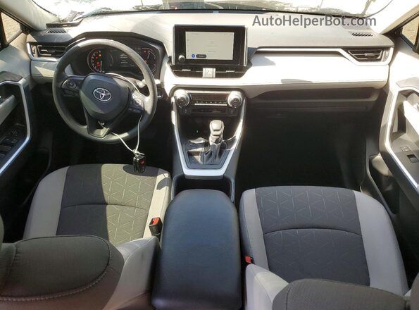 2T3W1RFV3SC341942 2025 TOYOTA RAV4 Black Vista del salpicadero