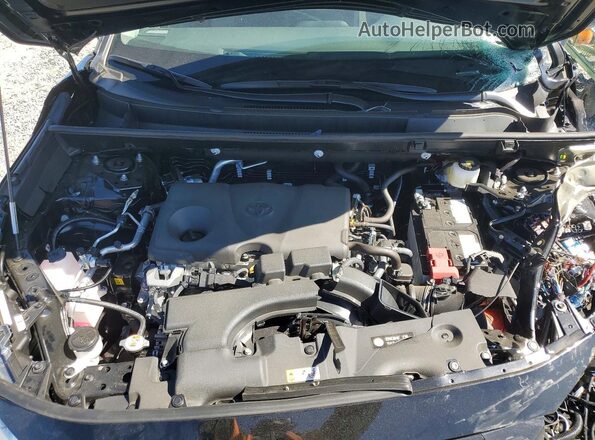 2T3W1RFV3SC341942 2025 TOYOTA RAV4 Black Vista del compartimento del motor