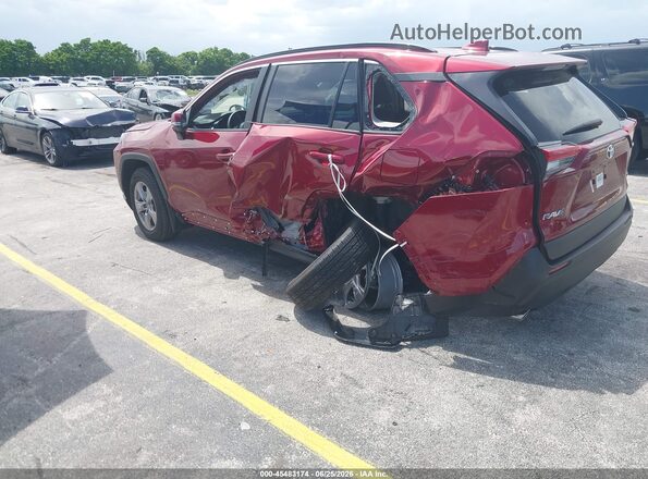 2T3W1RFV3SW420378 2025 TOYOTA RAV4 Red Հետևի ձախ
