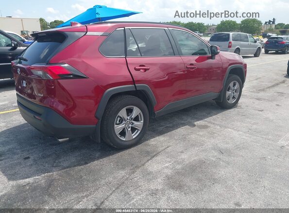 2T3W1RFV3SW420378 2025 TOYOTA RAV4 Red Հետևի աջ