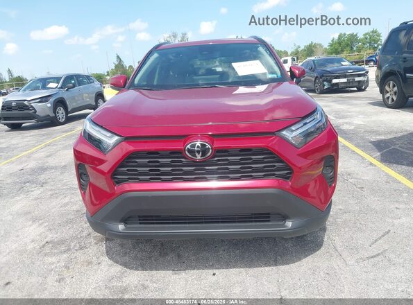 2T3W1RFV3SW420378 2025 TOYOTA RAV4 Red Սարքավորումների վահանակի տեսք