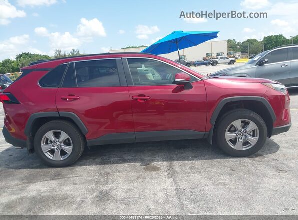 2T3W1RFV3SW420378 2025 TOYOTA RAV4 Red Սալոնի հետևի տեսք