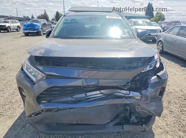 2T3W1RFV4MC100989 2021 TOYOTA RAV4 Gray Widok z przodu