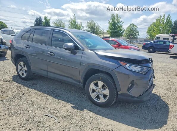 2T3W1RFV4MC100989 2021 TOYOTA RAV4 Gray Przód prawy