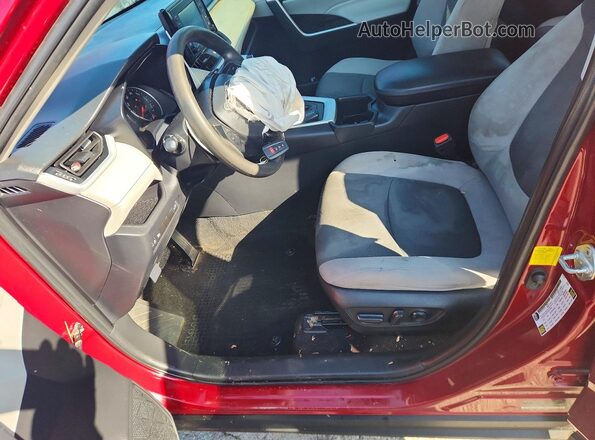 2T3W1RFV4NW200171 2022 TOYOTA RAV4 Красный Вид салона спереди