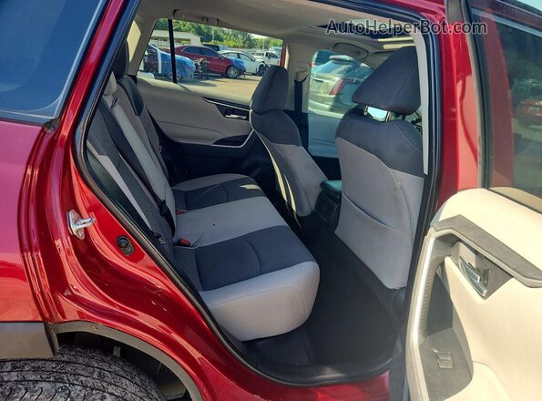 2T3W1RFV4NW200171 2022 TOYOTA RAV4 Красный Вид задней части салона