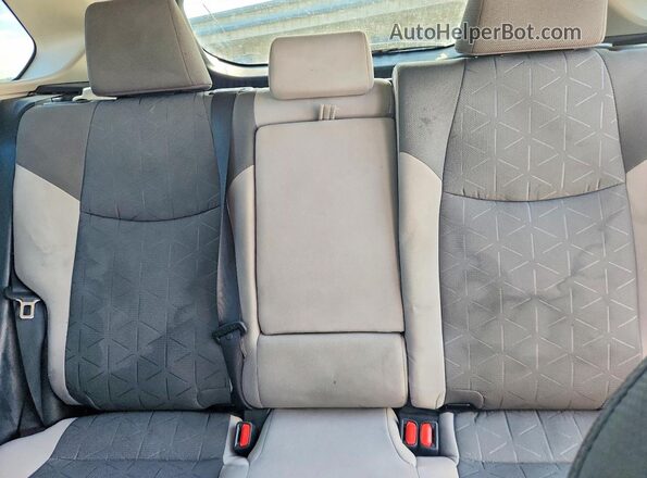 2T3W1RFV4NW200171 2022 TOYOTA RAV4 Красный Вид задних сидений