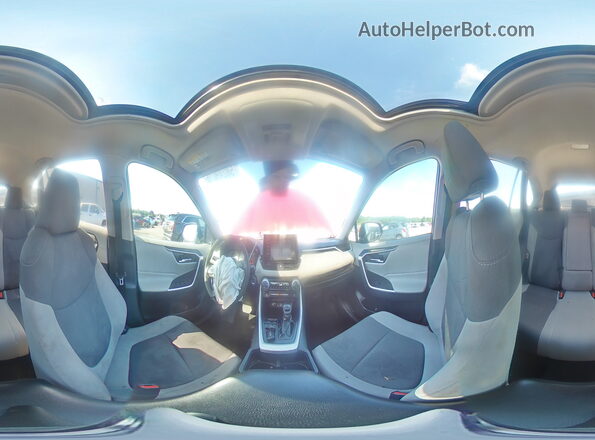 2T3W1RFV4NW200171 2022 TOYOTA RAV4 Красный Панорамный вид салона 360°