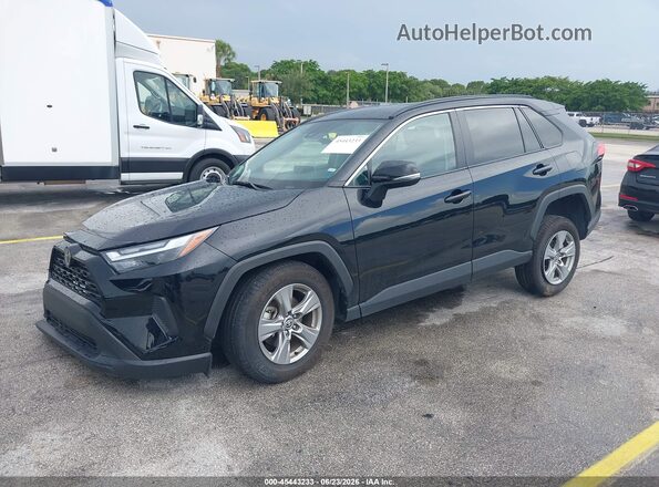 2T3W1RFV4RW334314 2024 TOYOTA RAV4 Black წინა მარცხენა ხედი სამი მეოთხედიდან