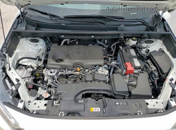2T3W1RFV4SC330528 2025 TOYOTA RAV4 White უკანა სალონის ხედი