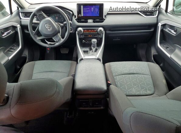2T3W1RFV4SC330528 2025 TOYOTA RAV4 White წინა პანელის ხედი