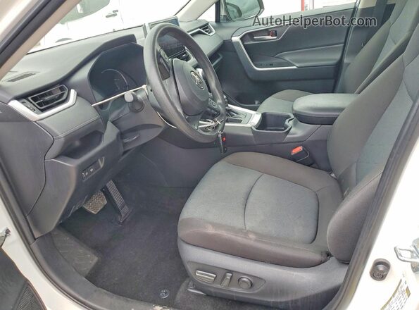 2T3W1RFV4SC330528 2025 TOYOTA RAV4 White წინა სალონის ხედი