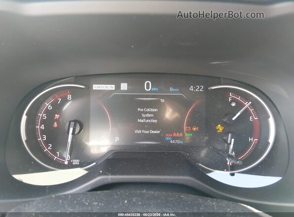 2T3W1RFV4SC361939 2025 TOYOTA RAV4 Silver Հետևի նստատեղերի տեսք