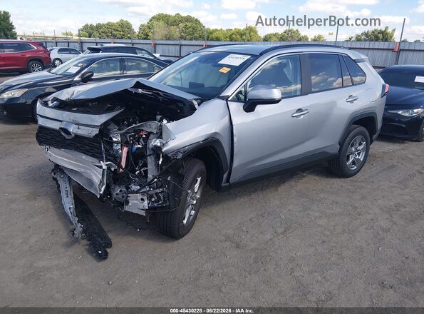 2T3W1RFV4SC361939 2025 TOYOTA RAV4 Silver Առջևի ձախ երեք քառորդ տեսարան