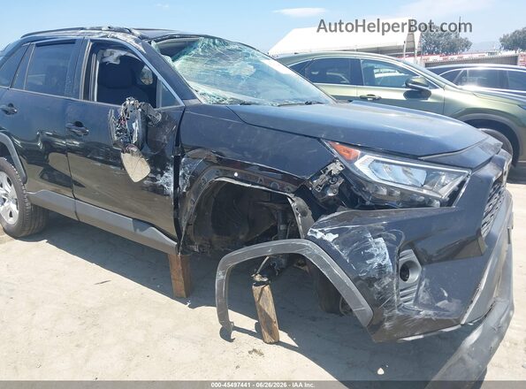 2T3W1RFV5KW003926 2019 TOYOTA RAV4 Black Вид спереду