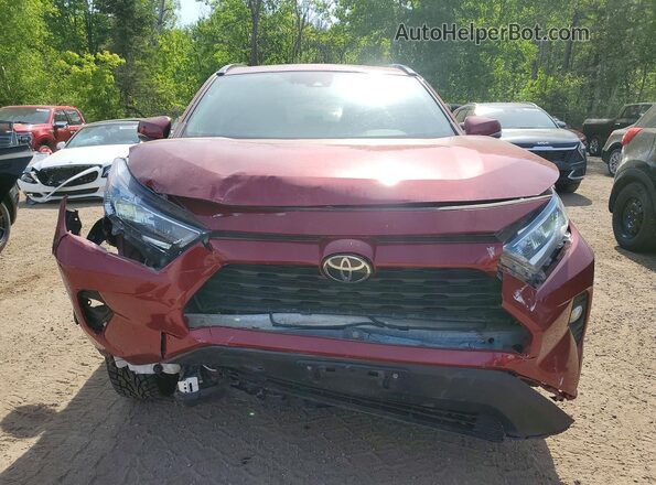 2T3W1RFV5LC035424 2020 TOYOTA RAV4 Red Դիմացի տեսք