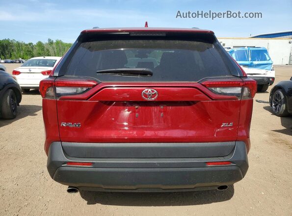 2T3W1RFV5LC035424 2020 TOYOTA RAV4 Red Հետևի տեսք