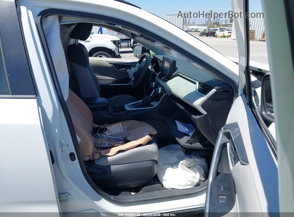 2T3W1RFV5LW096366 2020 TOYOTA RAV4 White წინა სალონის ხედი