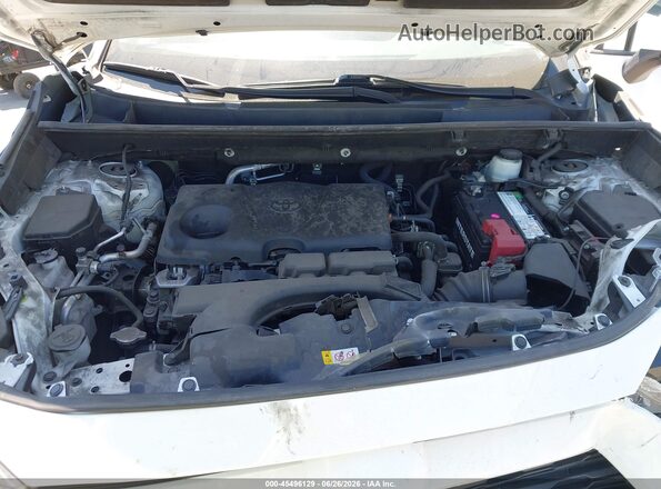 2T3W1RFV5LW096366 2020 TOYOTA RAV4 White უკანა ხედი