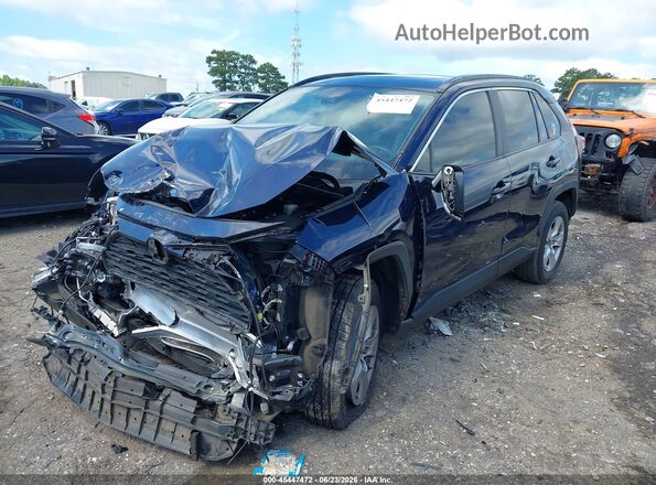 2T3W1RFV5MC092708 2021 TOYOTA RAV4 Blue Առջևի ձախ երեք քառորդ տեսարան