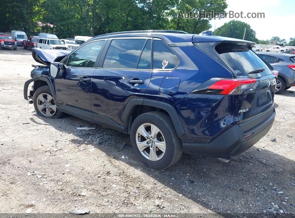 2T3W1RFV5MC092708 2021 TOYOTA RAV4 Blue Հետևի ձախ