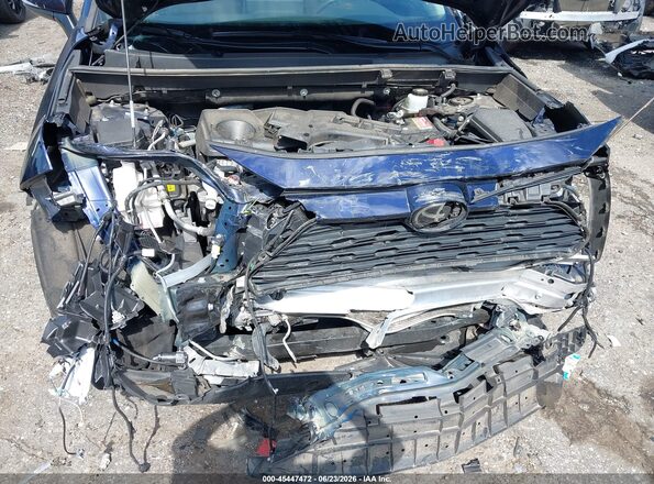 2T3W1RFV5MC092708 2021 TOYOTA RAV4 Blue Հետևի տեսք