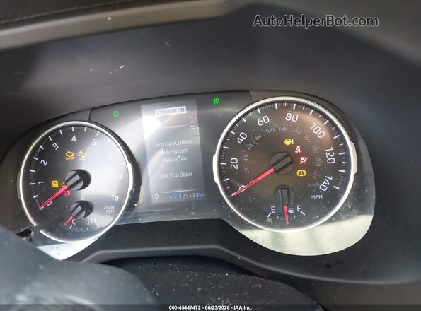 2T3W1RFV5MC092708 2021 TOYOTA RAV4 Blue Հետևի նստատեղերի տեսք