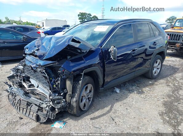 2T3W1RFV5MC092708 2021 TOYOTA RAV4 Blue Դիմացի տեսք