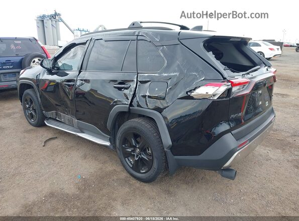 2T3W1RFV5MC157797 2021 TOYOTA RAV4 Black უკანა მარცხენა