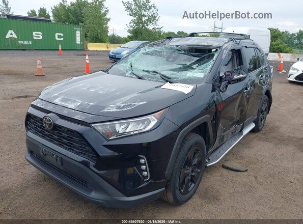 2T3W1RFV5MC157797 2021 TOYOTA RAV4 Black წინა ხედი