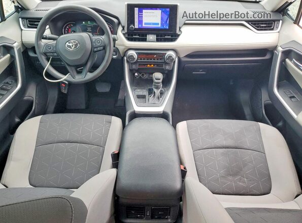 2T3W1RFV5RC260371 2024 TOYOTA RAV4 Gray Widok deski rozdzielczej
