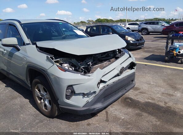 2T3W1RFV6MW122040 2021 TOYOTA RAV4 Gray Դիմացի տեսք
