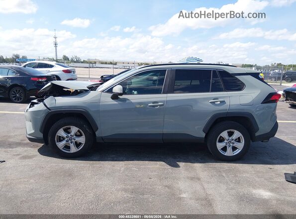 2T3W1RFV6MW122040 2021 TOYOTA RAV4 Gray Սալոնի 360 աստիճան տեսք