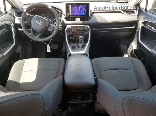 2T3W1RFV6RC291466 2024 TOYOTA RAV4 Black Առջևի վահանակի տեսք