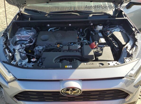 2T3W1RFV6SW431116 2025 TOYOTA RAV4 Silver Widok komory silnika