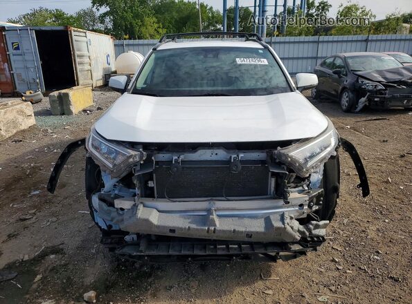 2T3W1RFV7MW163745 2021 TOYOTA RAV4 White Вид спереду