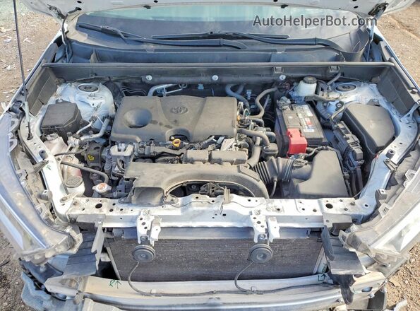 2T3W1RFV7MW163745 2021 TOYOTA RAV4 White Вид підкапотного простору