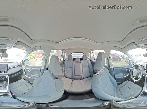 2T3W1RFV7MW163745 2021 TOYOTA RAV4 White Панорамний вид салону 360°