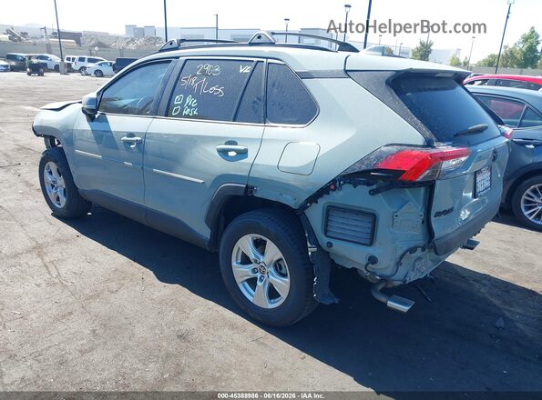 2T3W1RFV7MW179458 2021 TOYOTA RAV4 Зеленый Задняя левая четверть