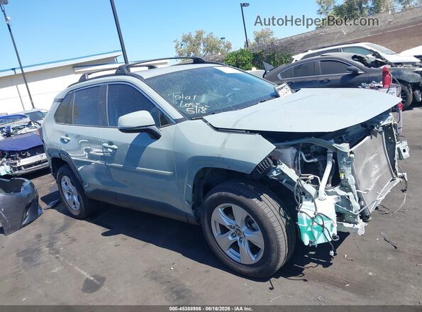 2T3W1RFV7MW179458 2021 TOYOTA RAV4 Зеленый Панорамный вид салона 360°
