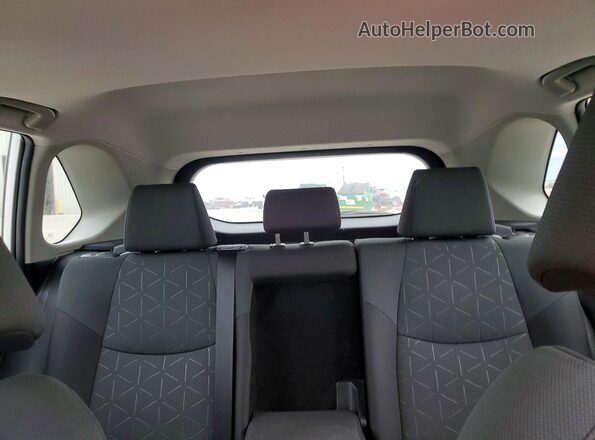 2T3W1RFV7PW291679 2023 TOYOTA RAV4 White Vista de los asientos traseros