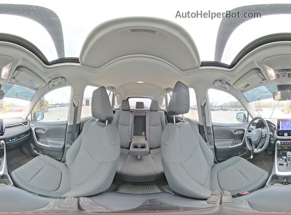 2T3W1RFV7PW291679 2023 TOYOTA RAV4 White Vista interior de 360 grados
