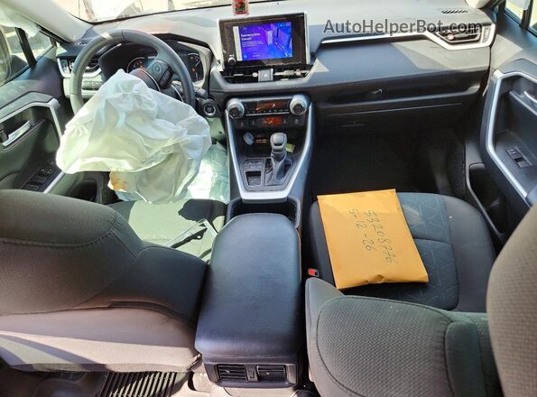 2T3W1RFV7PW296610 2023 TOYOTA RAV4 Gray Dashboard view