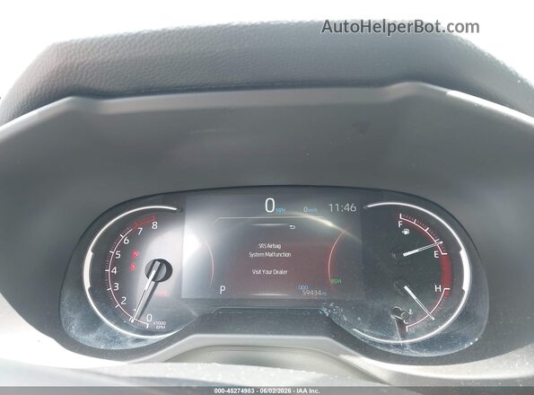2T3W1RFV7RW324053 2024 TOYOTA RAV4 White Vista de los asientos traseros
