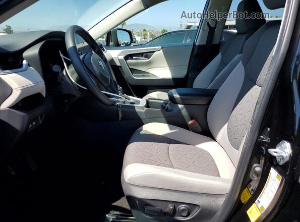 2T3W1RFV7SW406810 2025 TOYOTA RAV4 Black Вид салону спереду